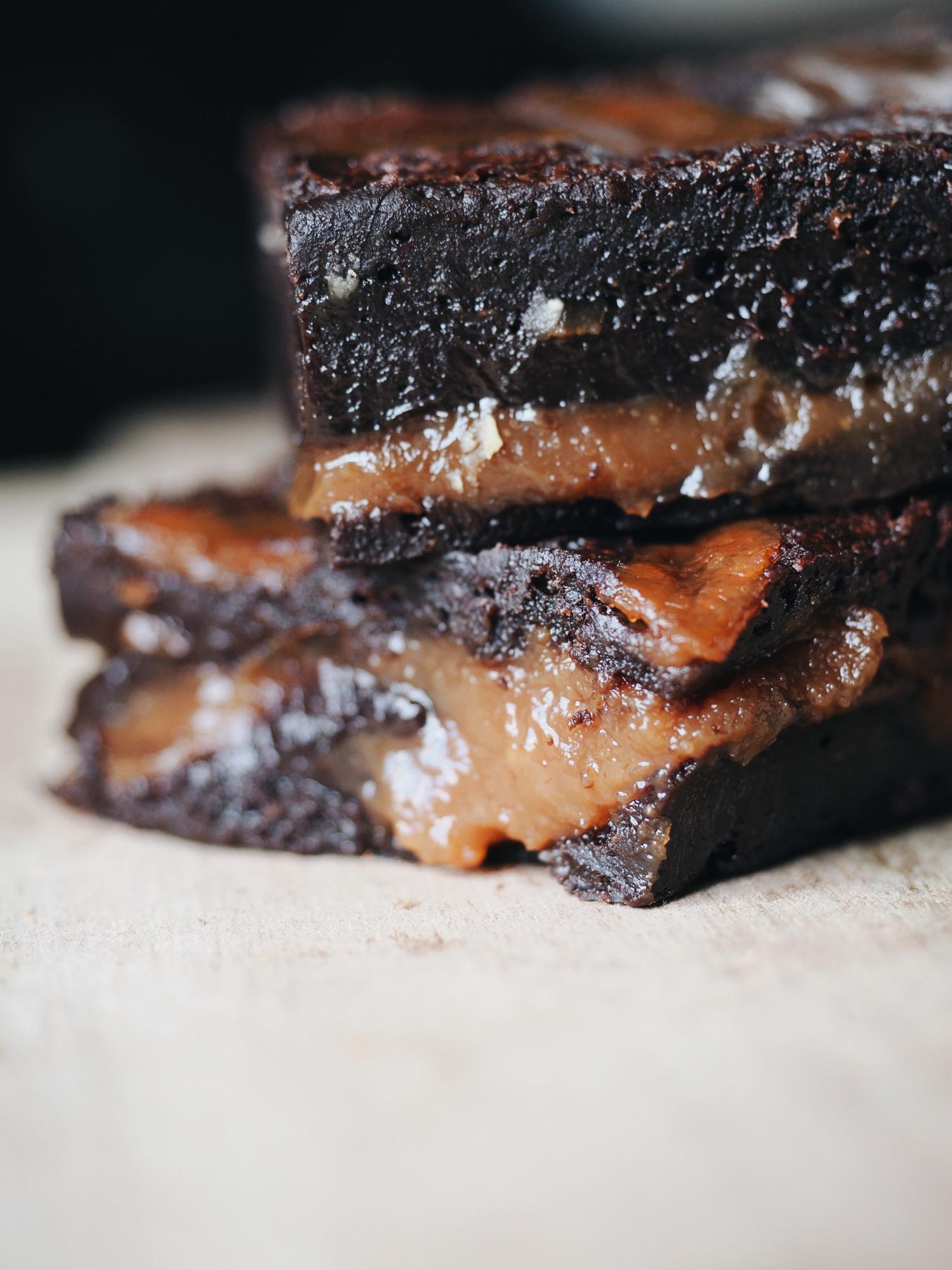 Süt Karamelli Brownie / Dilim